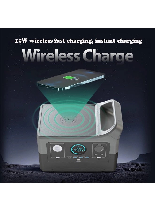 Toby's Toby’s TBS-136A Portable Power Station 700W 504Wh with Wireless Charging & UPS Mode - Image 5